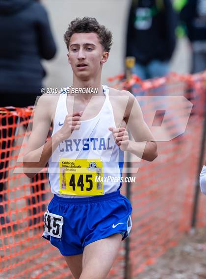 Thumbnail 1 in CIF State Cross Country Championships (Boys D5 Race) photogallery.