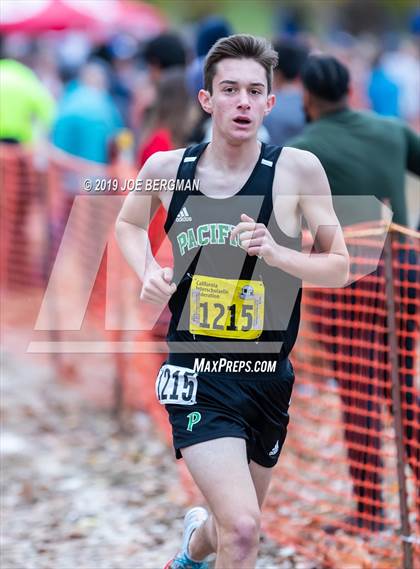 Thumbnail 3 in CIF State Cross Country Championships (Boys D5 Race) photogallery.