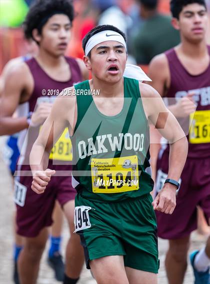 Thumbnail 2 in CIF State Cross Country Championships (Boys D5 Race) photogallery.