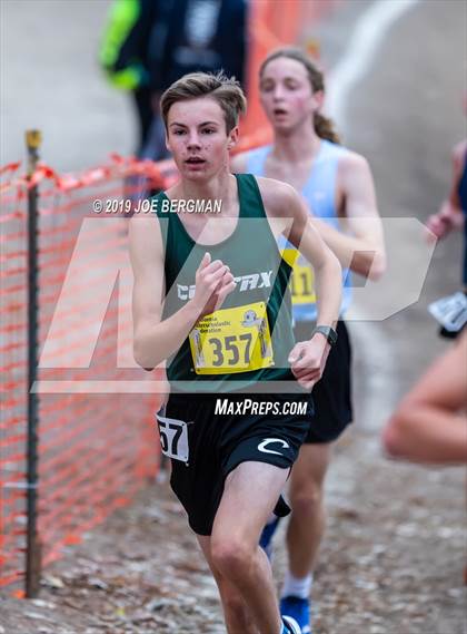 Thumbnail 2 in CIF State Cross Country Championships (Boys D5 Race) photogallery.