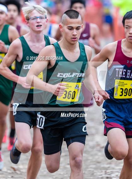 Thumbnail 3 in CIF State Cross Country Championships (Boys D5 Race) photogallery.