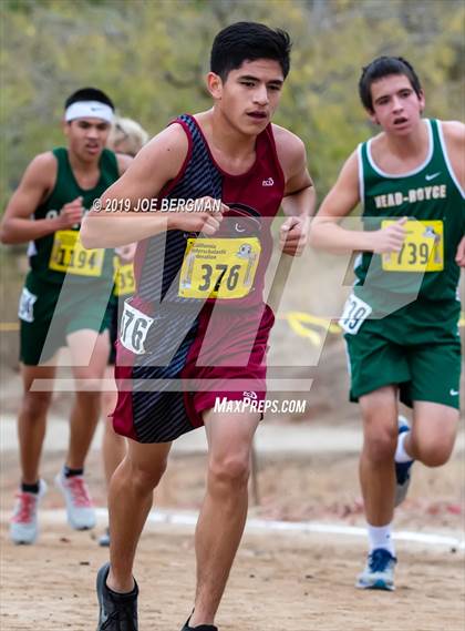 Thumbnail 2 in CIF State Cross Country Championships (Boys D5 Race) photogallery.