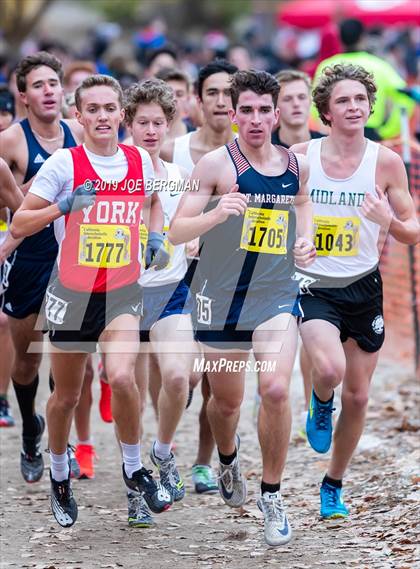 Thumbnail 1 in CIF State Cross Country Championships (Boys D5 Race) photogallery.