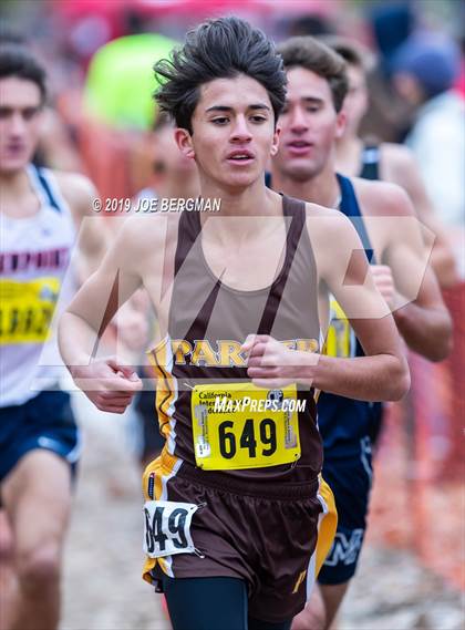 Thumbnail 3 in CIF State Cross Country Championships (Boys D5 Race) photogallery.
