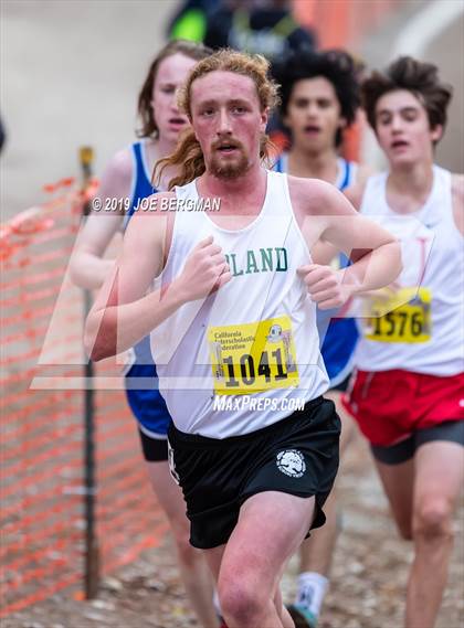 Thumbnail 2 in CIF State Cross Country Championships (Boys D5 Race) photogallery.