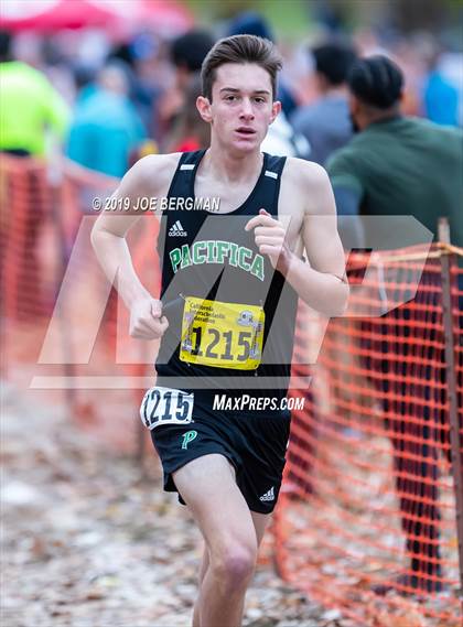 Thumbnail 2 in CIF State Cross Country Championships (Boys D5 Race) photogallery.