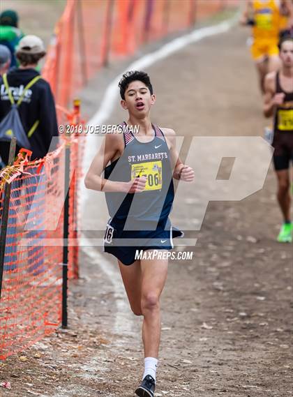 Thumbnail 2 in CIF State Cross Country Championships (Boys D5 Race) photogallery.