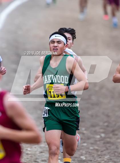 Thumbnail 1 in CIF State Cross Country Championships (Boys D5 Race) photogallery.