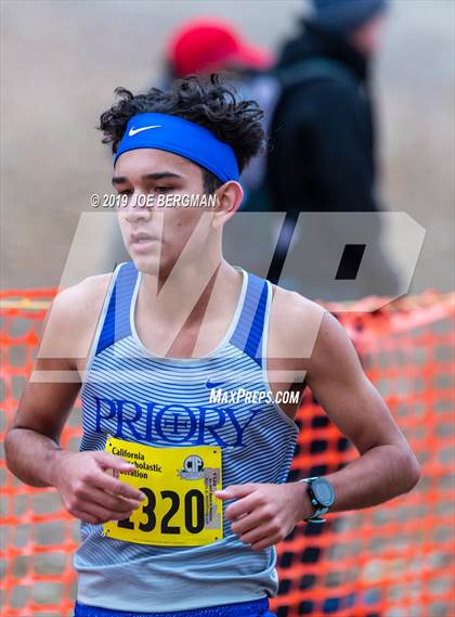 Thumbnail 1 in CIF State Cross Country Championships (Boys D5 Race) photogallery.