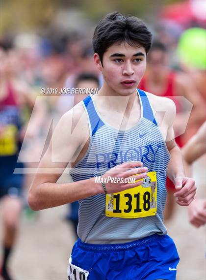 Thumbnail 2 in CIF State Cross Country Championships (Boys D5 Race) photogallery.