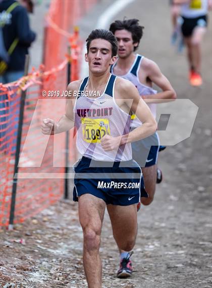 Thumbnail 1 in CIF State Cross Country Championships (Boys D5 Race) photogallery.