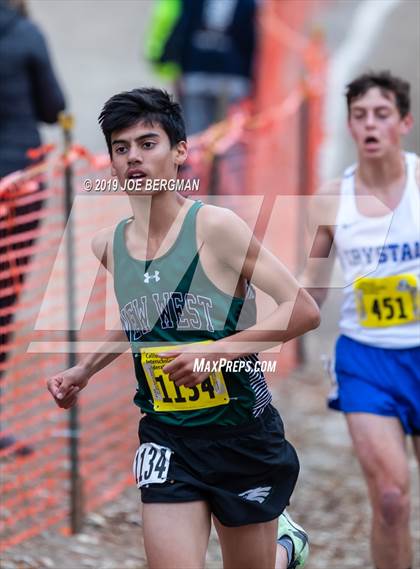Thumbnail 2 in CIF State Cross Country Championships (Boys D5 Race) photogallery.