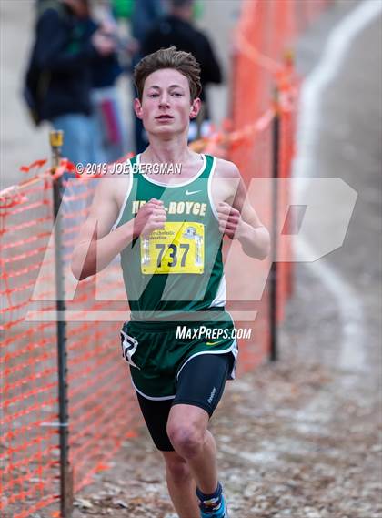 Thumbnail 1 in CIF State Cross Country Championships (Boys D5 Race) photogallery.
