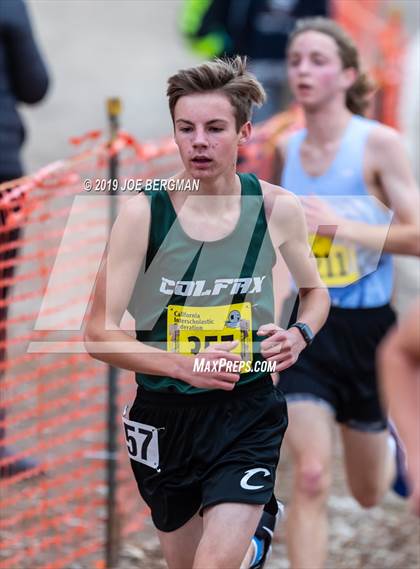 Thumbnail 1 in CIF State Cross Country Championships (Boys D5 Race) photogallery.