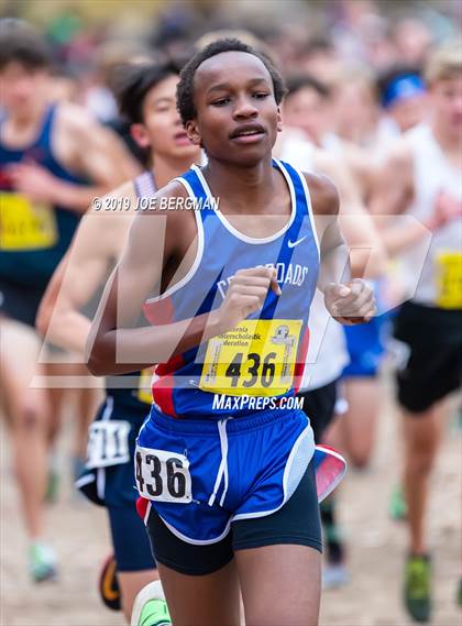 Thumbnail 1 in CIF State Cross Country Championships (Boys D5 Race) photogallery.
