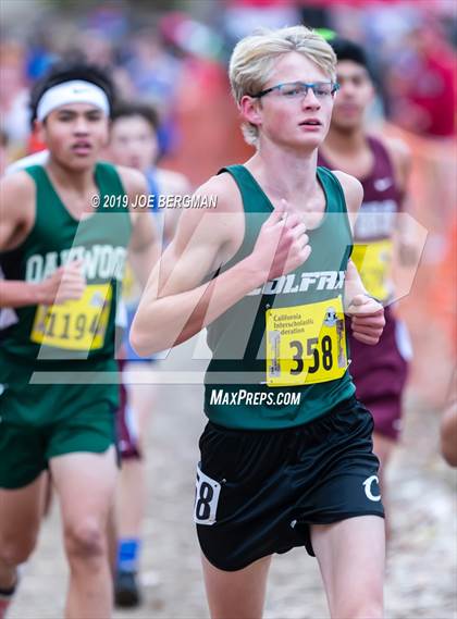 Thumbnail 3 in CIF State Cross Country Championships (Boys D5 Race) photogallery.