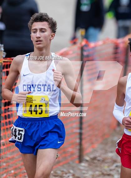 Thumbnail 2 in CIF State Cross Country Championships (Boys D5 Race) photogallery.