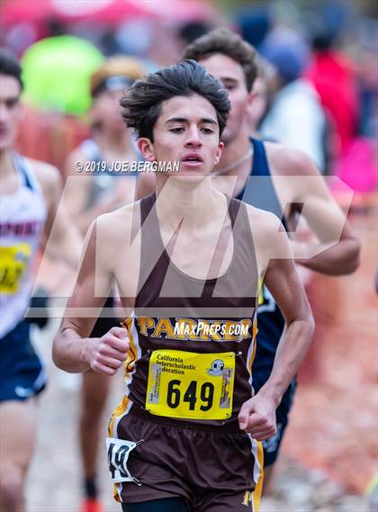 Thumbnail 1 in CIF State Cross Country Championships (Boys D5 Race) photogallery.