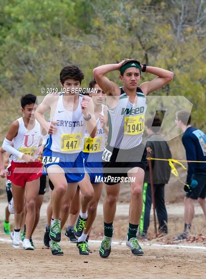Thumbnail 3 in CIF State Cross Country Championships (Boys D5 Race) photogallery.