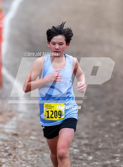 Thumbnail 2 in CIF State Cross Country Championships (Boys D5 Race) photogallery.