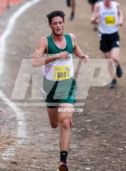 Thumbnail 1 in CIF State Cross Country Championships (Boys D5 Race) photogallery.