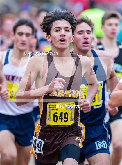 Thumbnail 2 in CIF State Cross Country Championships (Boys D5 Race) photogallery.