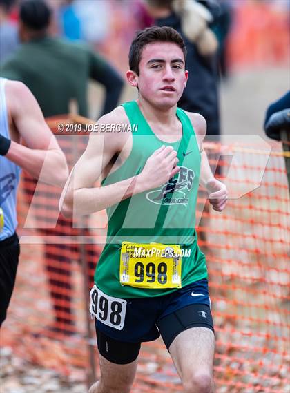 Thumbnail 2 in CIF State Cross Country Championships (Boys D5 Race) photogallery.