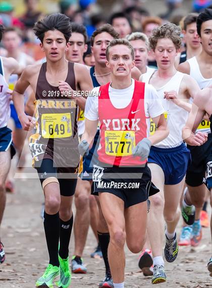 Thumbnail 3 in CIF State Cross Country Championships (Boys D5 Race) photogallery.