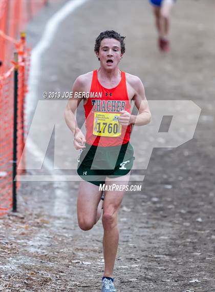 Thumbnail 3 in CIF State Cross Country Championships (Boys D5 Race) photogallery.