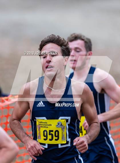Thumbnail 1 in CIF State Cross Country Championships (Boys D5 Race) photogallery.