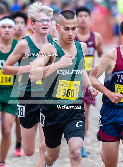 Thumbnail 2 in CIF State Cross Country Championships (Boys D5 Race) photogallery.