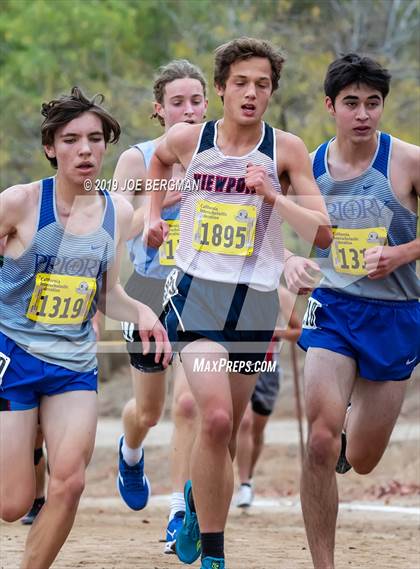 Thumbnail 2 in CIF State Cross Country Championships (Boys D5 Race) photogallery.