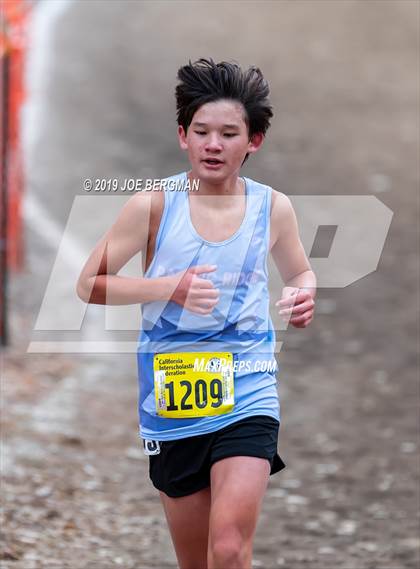 Thumbnail 3 in CIF State Cross Country Championships (Boys D5 Race) photogallery.