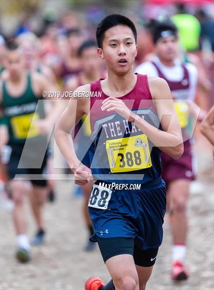 Thumbnail 1 in CIF State Cross Country Championships (Boys D5 Race) photogallery.