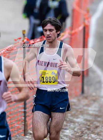 Thumbnail 2 in CIF State Cross Country Championships (Boys D5 Race) photogallery.