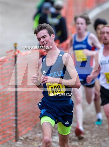 Thumbnail 1 in CIF State Cross Country Championships (Boys D5 Race) photogallery.