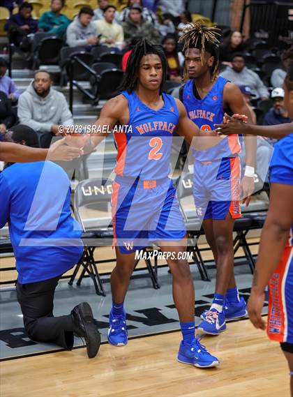 Thumbnail 3 in Purnell Swett vs. Whiteville (2023 Robeson County Shootout) photogallery.