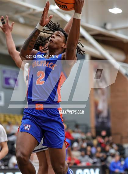 Thumbnail 2 in Purnell Swett vs. Whiteville (2023 Robeson County Shootout) photogallery.