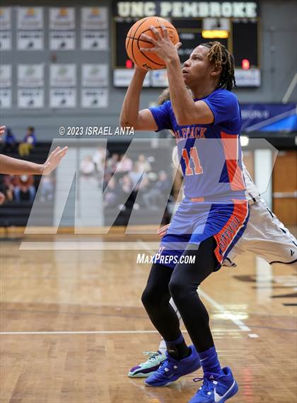 Thumbnail 3 in Purnell Swett vs. Whiteville (2023 Robeson County Shootout) photogallery.
