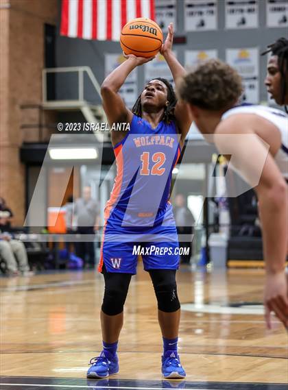 Thumbnail 1 in Purnell Swett vs. Whiteville (2023 Robeson County Shootout) photogallery.