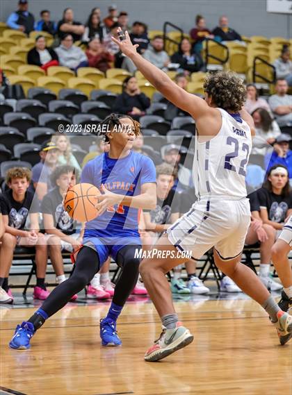 Thumbnail 2 in Purnell Swett vs. Whiteville (2023 Robeson County Shootout) photogallery.