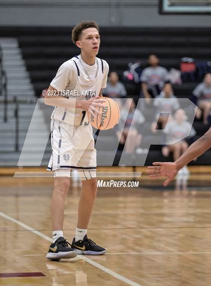 Thumbnail 2 in Purnell Swett vs. Whiteville (2023 Robeson County Shootout) photogallery.