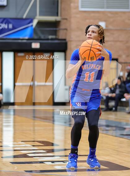Thumbnail 2 in Purnell Swett vs. Whiteville (2023 Robeson County Shootout) photogallery.