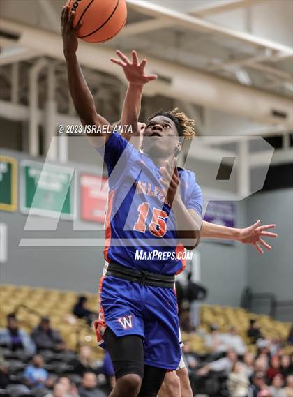 Thumbnail 2 in Purnell Swett vs. Whiteville (2023 Robeson County Shootout) photogallery.
