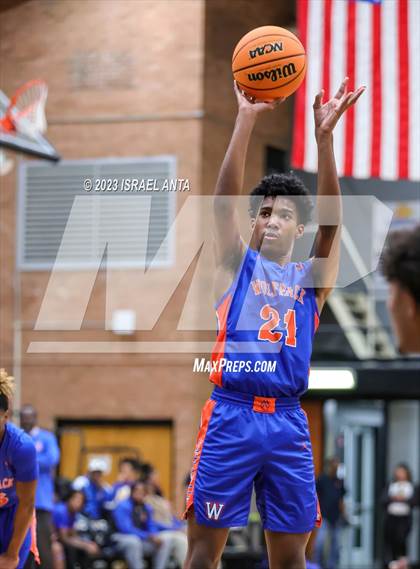 Thumbnail 1 in Purnell Swett vs. Whiteville (2023 Robeson County Shootout) photogallery.