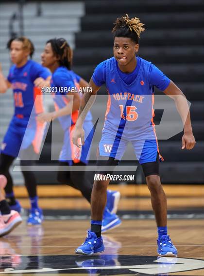 Thumbnail 2 in Purnell Swett vs. Whiteville (2023 Robeson County Shootout) photogallery.
