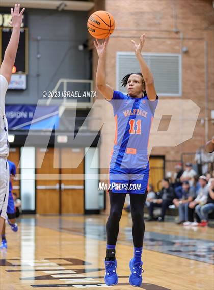 Thumbnail 3 in Purnell Swett vs. Whiteville (2023 Robeson County Shootout) photogallery.