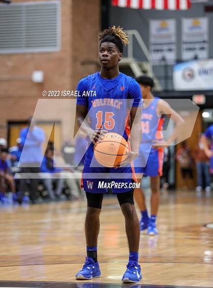 Thumbnail 1 in Purnell Swett vs. Whiteville (2023 Robeson County Shootout) photogallery.