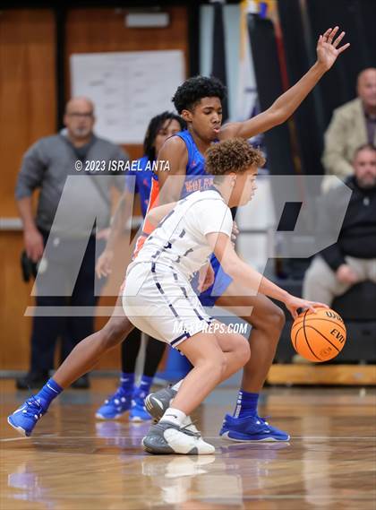 Thumbnail 2 in Purnell Swett vs. Whiteville (2023 Robeson County Shootout) photogallery.