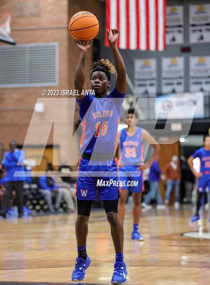 Thumbnail 2 in Purnell Swett vs. Whiteville (2023 Robeson County Shootout) photogallery.